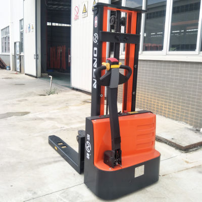 China Onen Logistics Tool Material Handling Electric Pallet Stackers en 1.2 Ton 2.5m