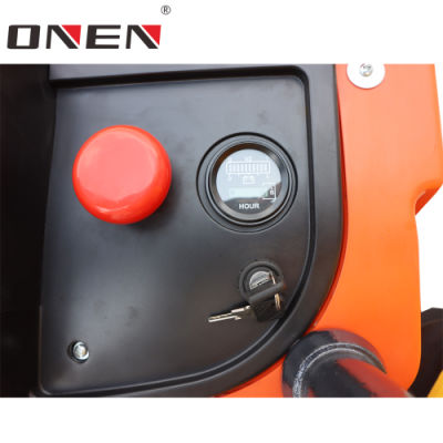 Venta al por mayor Asequible 2000 kg Stand-on Industrial Powered Pallet Electric Diesel Forklift